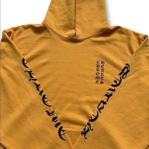 CHROME HEARTS MUSTARD HOODIE